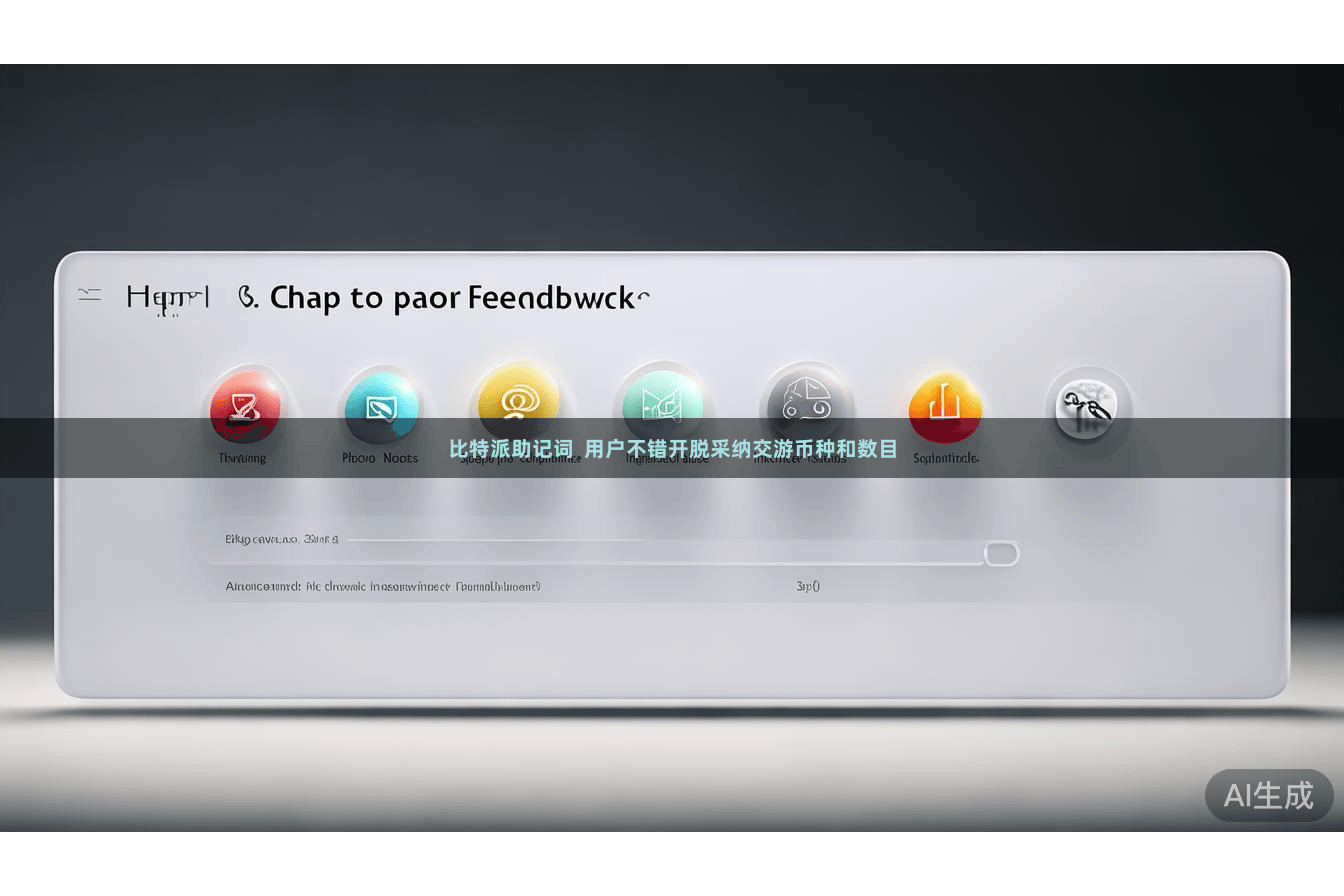 比特派助记词  用户不错开脱采纳交游币种和数目